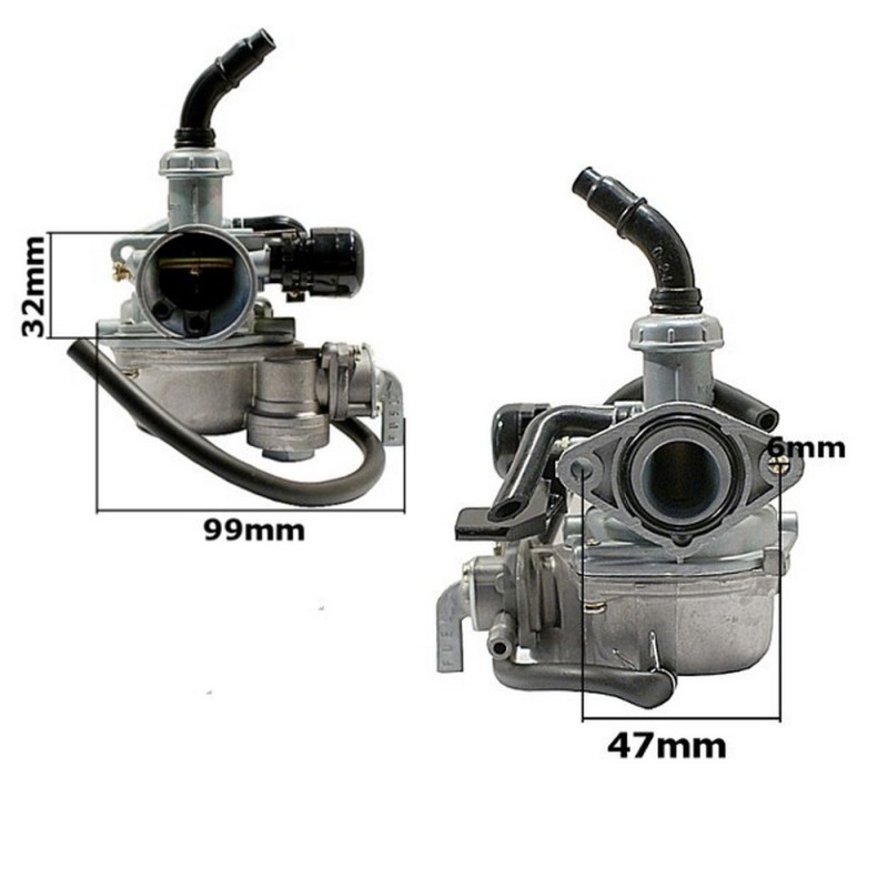 Gaźnik quad 110 z kranikiem