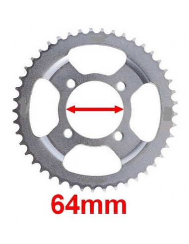Zębatka tylna do motocykli 45 zębów